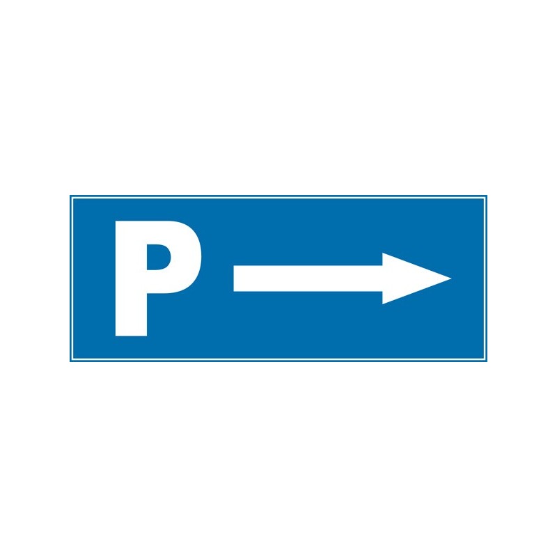 Знак "Посока към паркинга"
